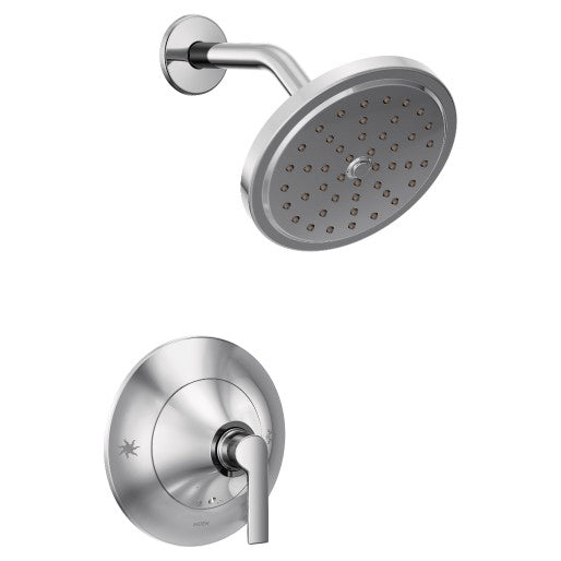 Doux Shower Trim W/Single-Function Showerhead In Chrome