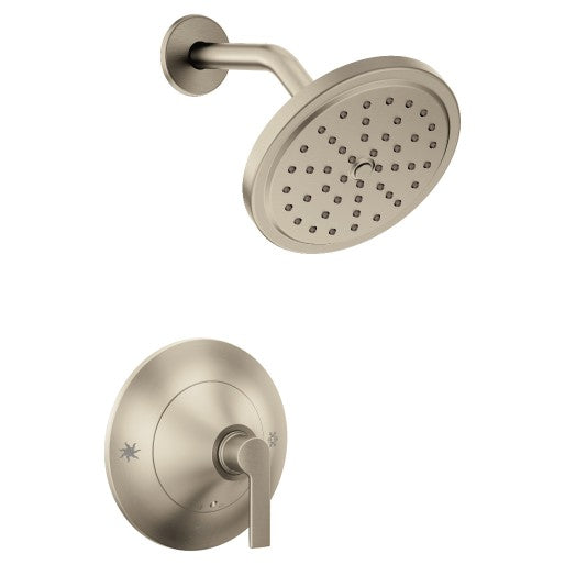 Doux Shower Trim W/Single-Function Showerhead In Brushed Nickel