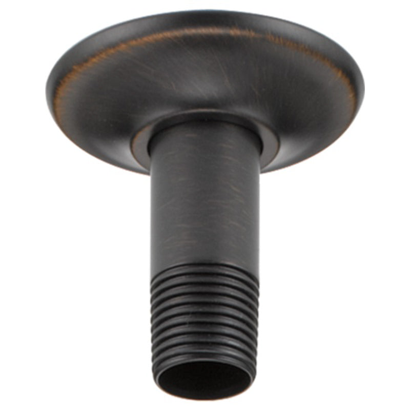 Universal Showering Ceiling Mount Shower Arm & Flange In Venetian Bronze