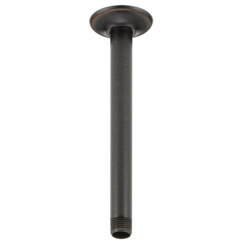 Universal Showering Ceiling Mount Shower Arm & Flange In Venetian Bronze