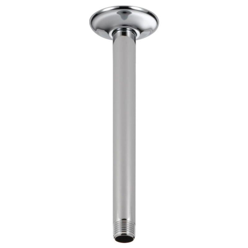 Universal Showering Ceiling Mount Shower Arm & Flange In Chrome