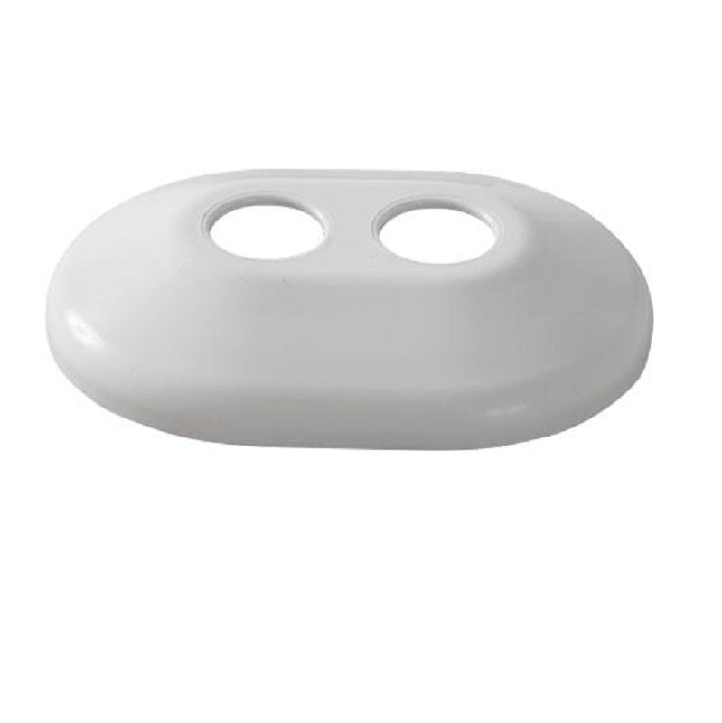 Escutcheon 2 Hole Plastic for 3/8" Tube Viega LLC - Mfg# 53116