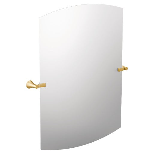 Flara 30-1/2x37-3/4" Mirror in Brushed Gold