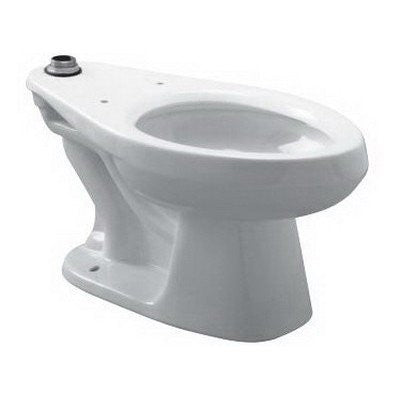 BOWL Z5650 WHT ELONG FLR MNT 1.6GPF TOPSPUD FLSHVLV TOILET