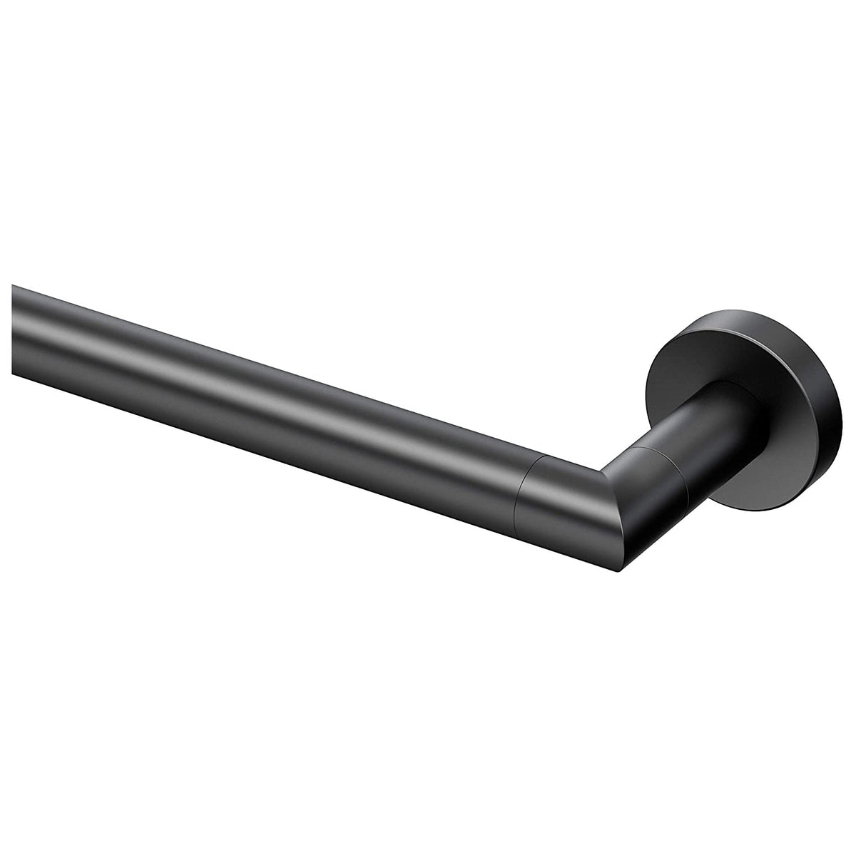 Glam 24" Single Towel Bar in Matte Black