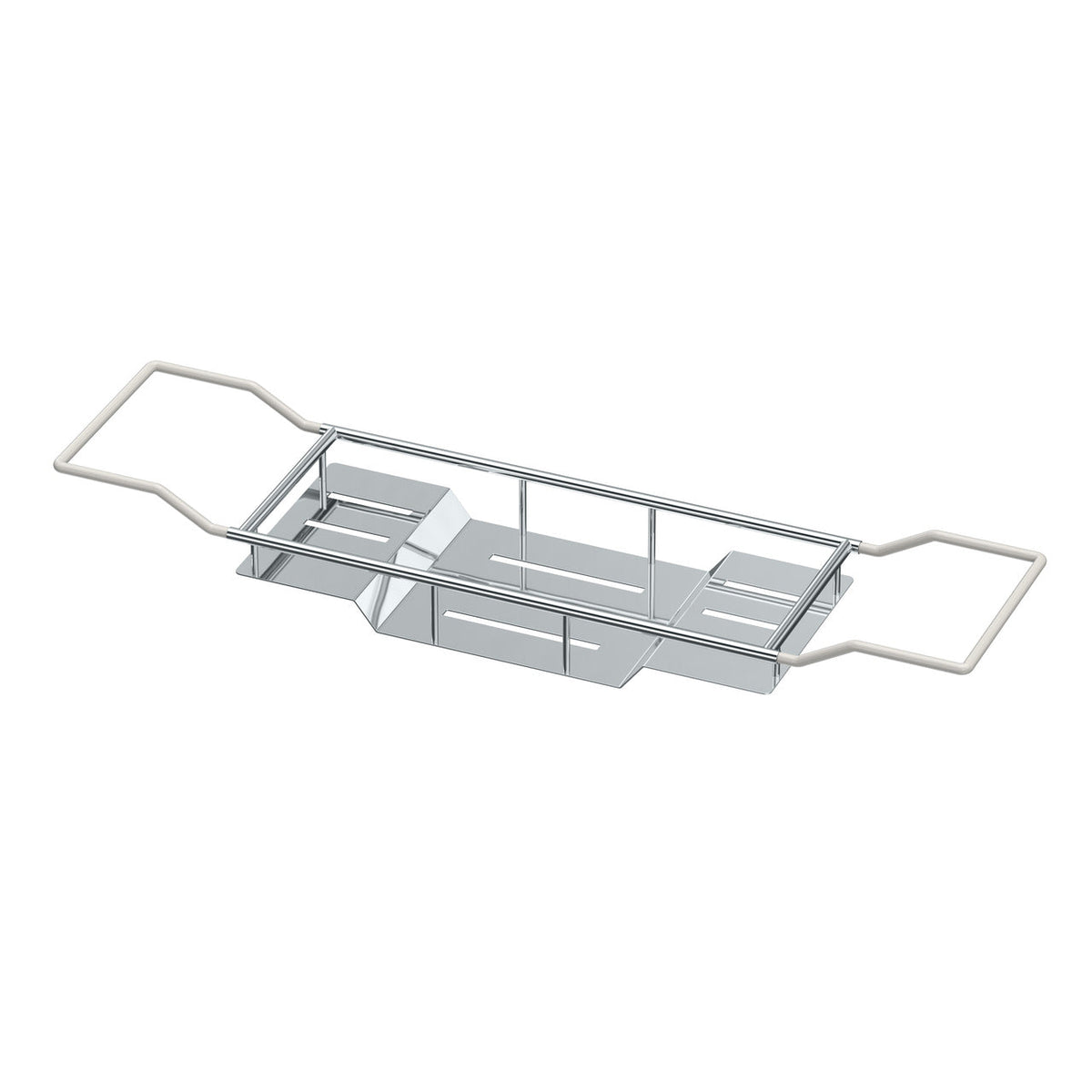 Modern Adjustable Bath Tub Caddy 28"-37" in Chrome