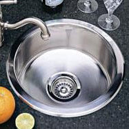 Premium 15x15x6" Stainless Dual Mount Decorative Bar Sink