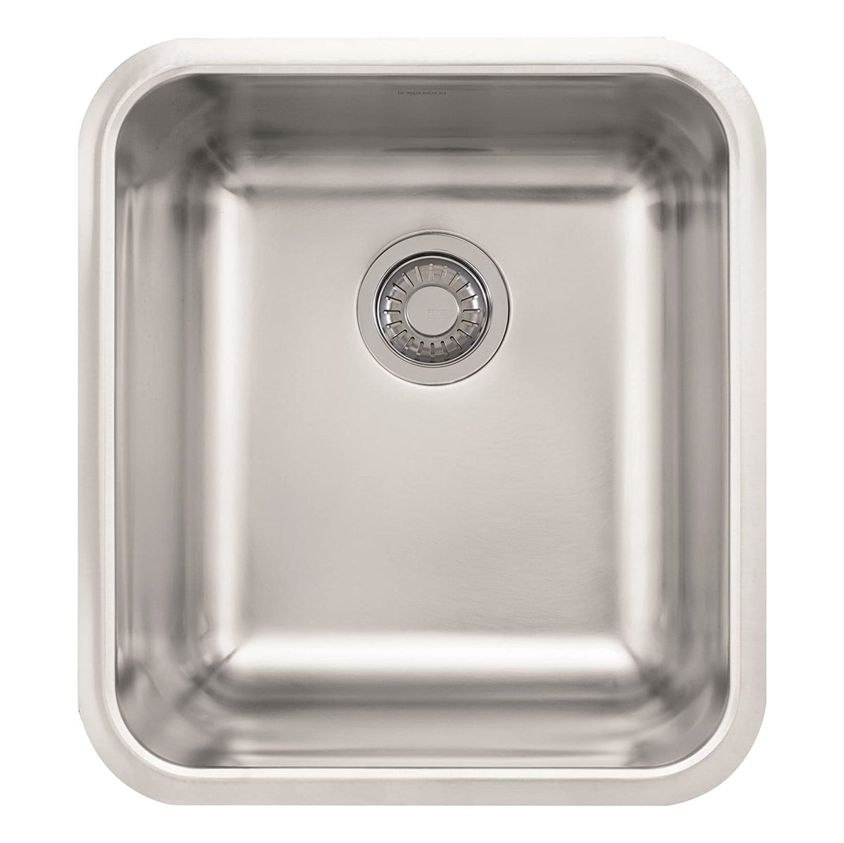 Grande 16-3/4x18-3/4x9" Stainless Steel Single Bowl Sink
