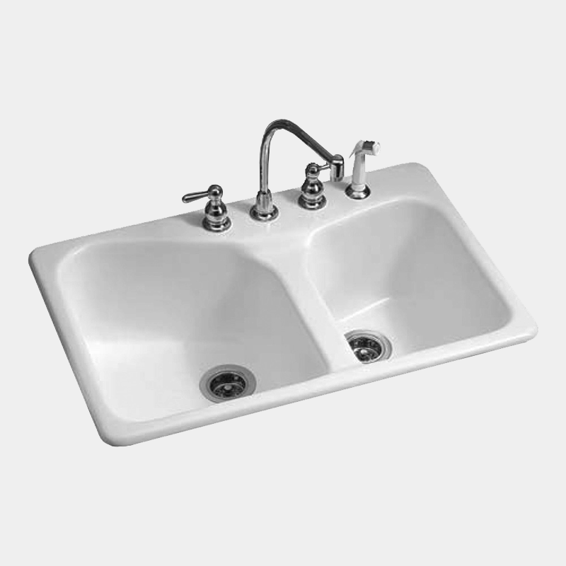 American Standard Two Bowl Kitchen Sinks