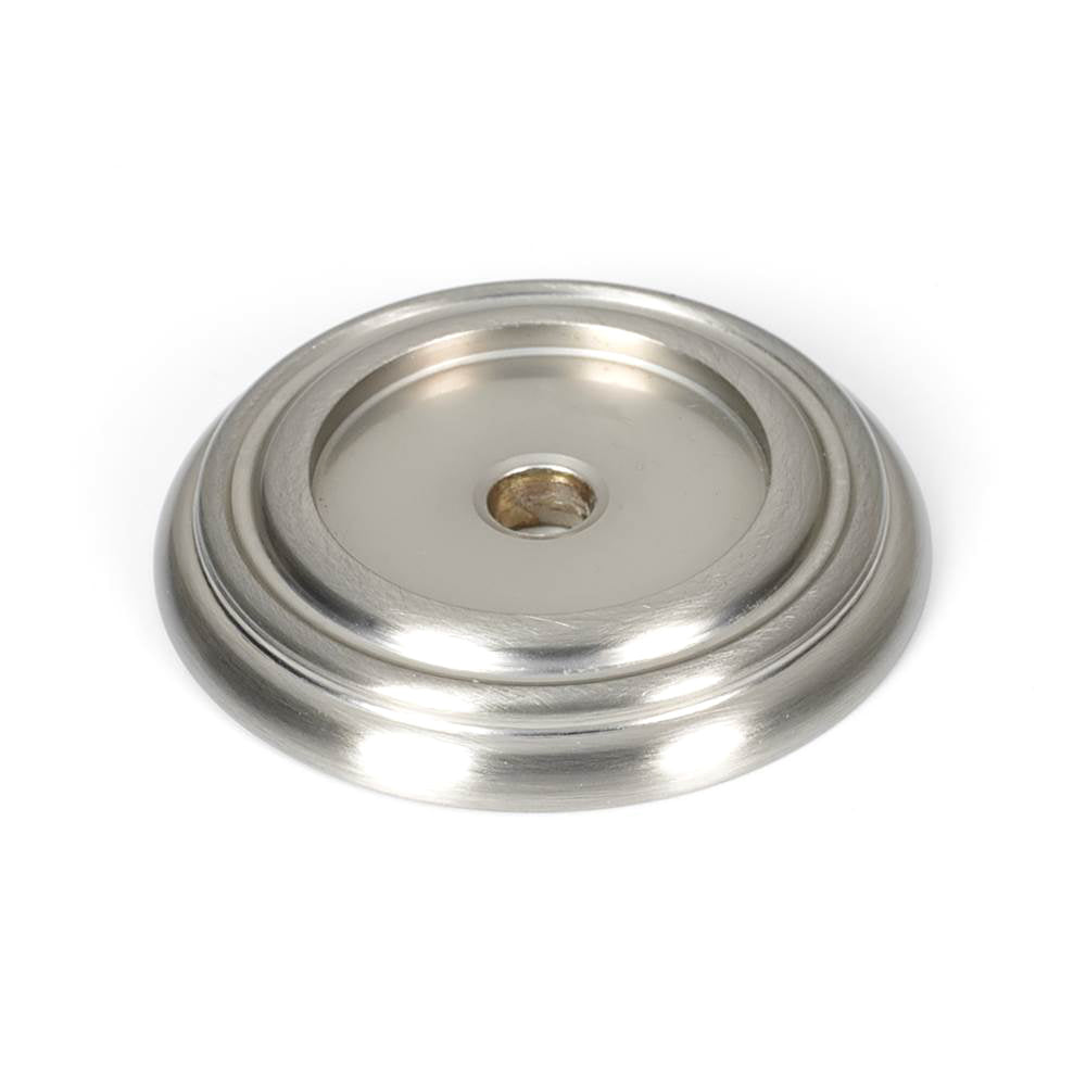 Charlie's 1-1/4" Rosette w/Satin Nickel Finish