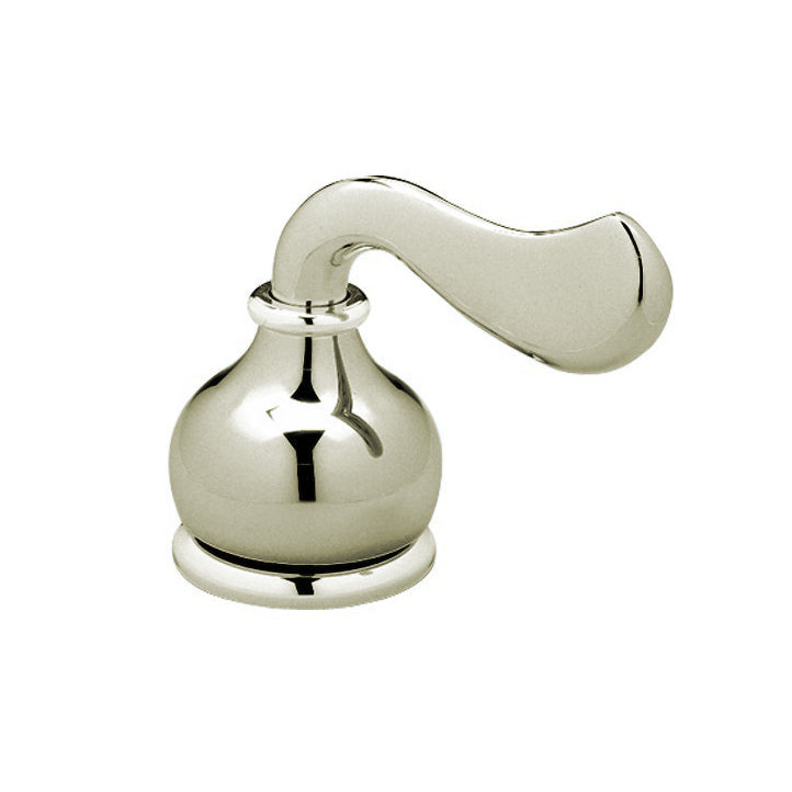Jasmine Perfume Bottle Lever Handle in Polished Nickel (1 pc)