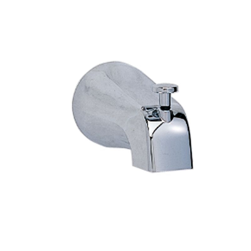 Standard Slip-On Tub Spout w/Diverter in Chrome