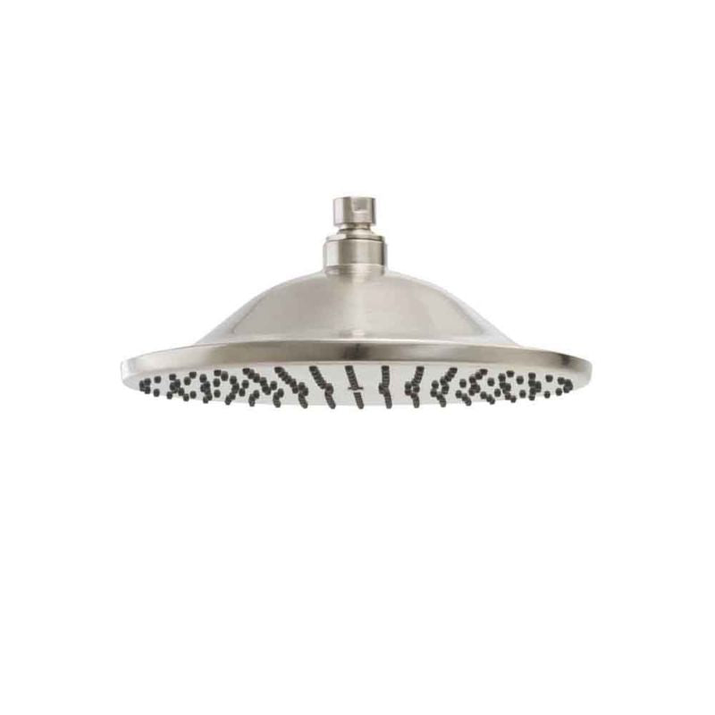 Traditional Rain Single-Function Showerhead In Satin Nickel