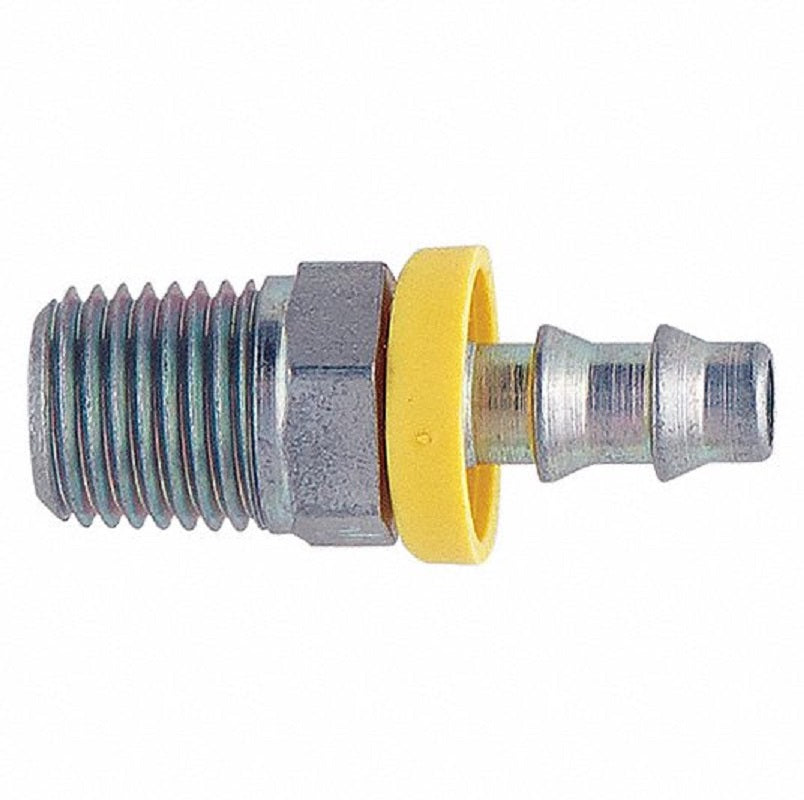 HOSE FITTING 3/8X1/4 30182-4-6 STL  BARBXMPT PUSH-ON