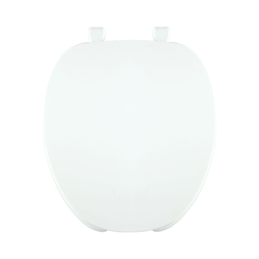 Toilet Seat Round Light-Duty Commercial White