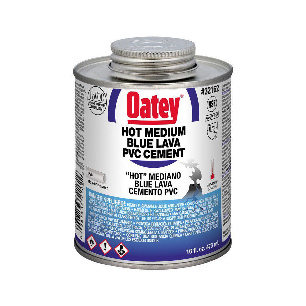 CEMENT 16 OZ BLUE LAVA PVC 32162