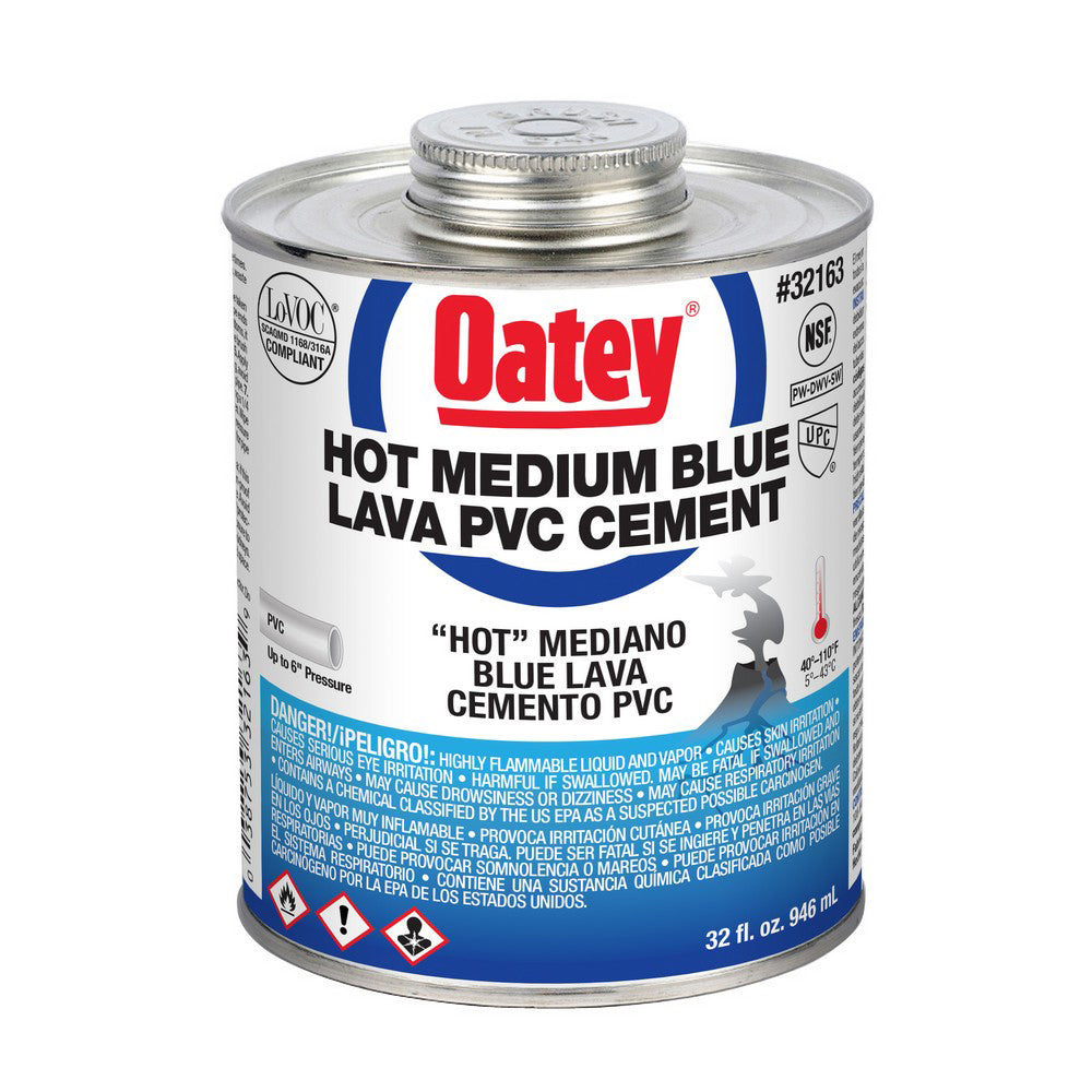 CEMENT 32 OZ BLUE LAVA PVC 32163