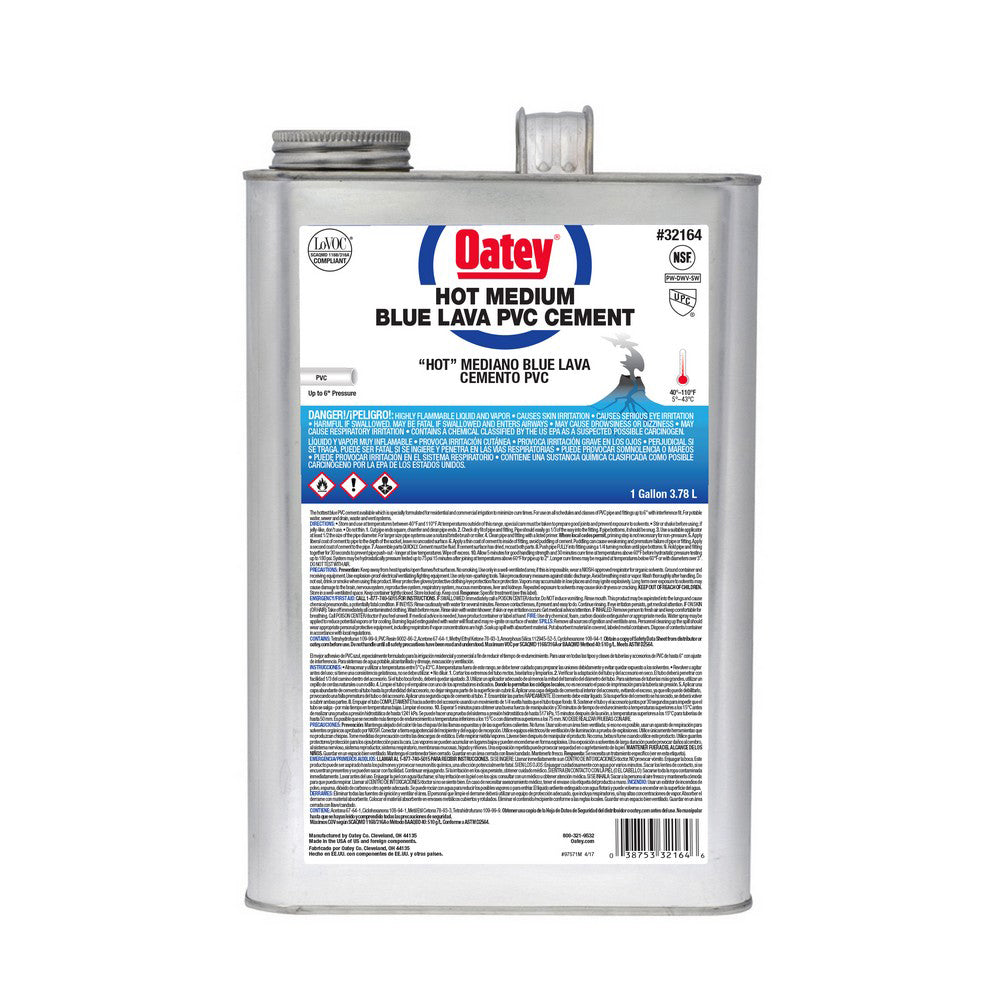 CEMENT 1 GAL BLUE LAVA PVC 32164