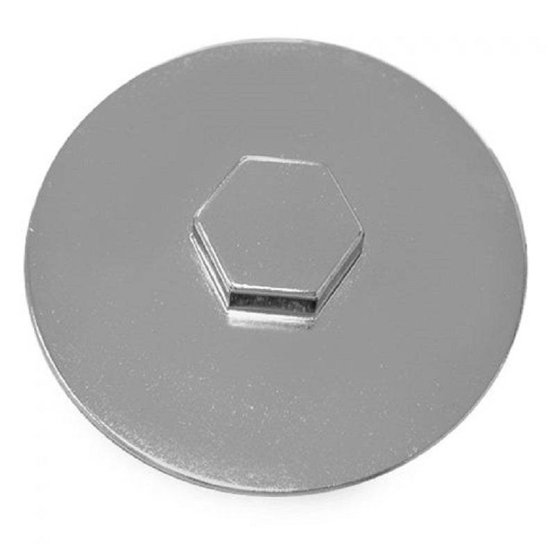 DRUM TRAP COVER 3 CHROME PLATED DIE CAST THREADED D02-001