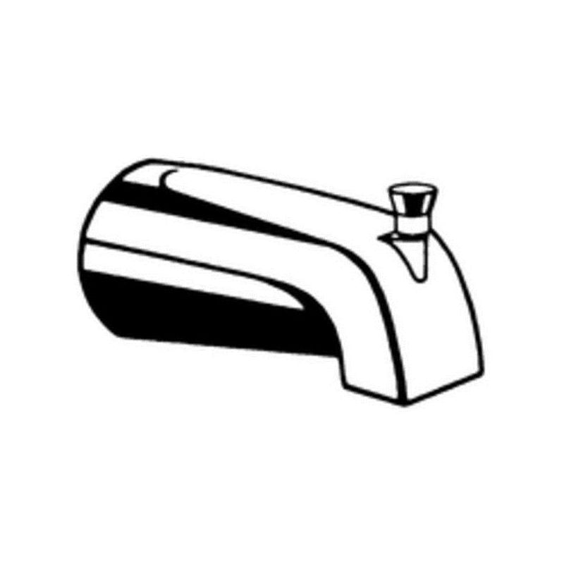 Commercial Diverter Spout In Chrome