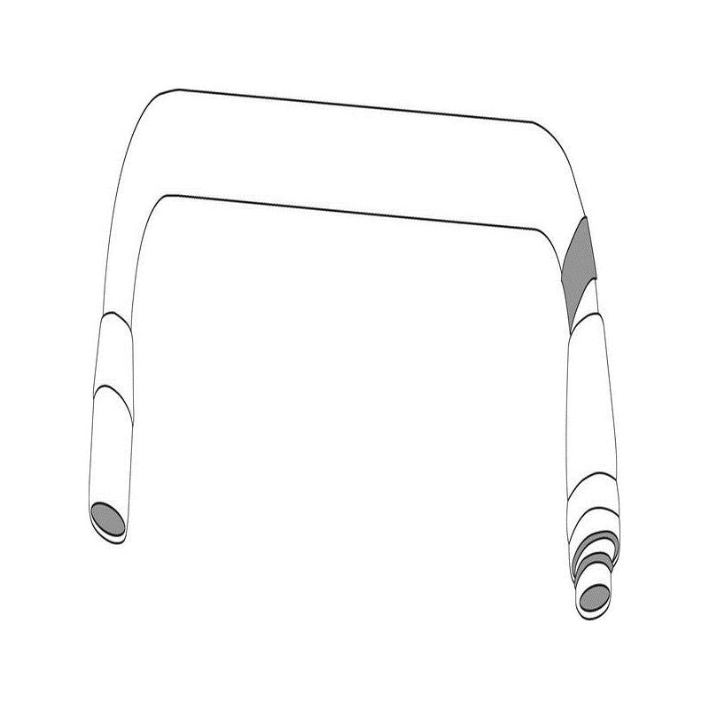 M-DURA Double Bend Spout In Chrome