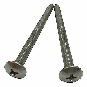 Escutcheon Screws 2 pcs for 1-Handle Tub/Shower Chrome