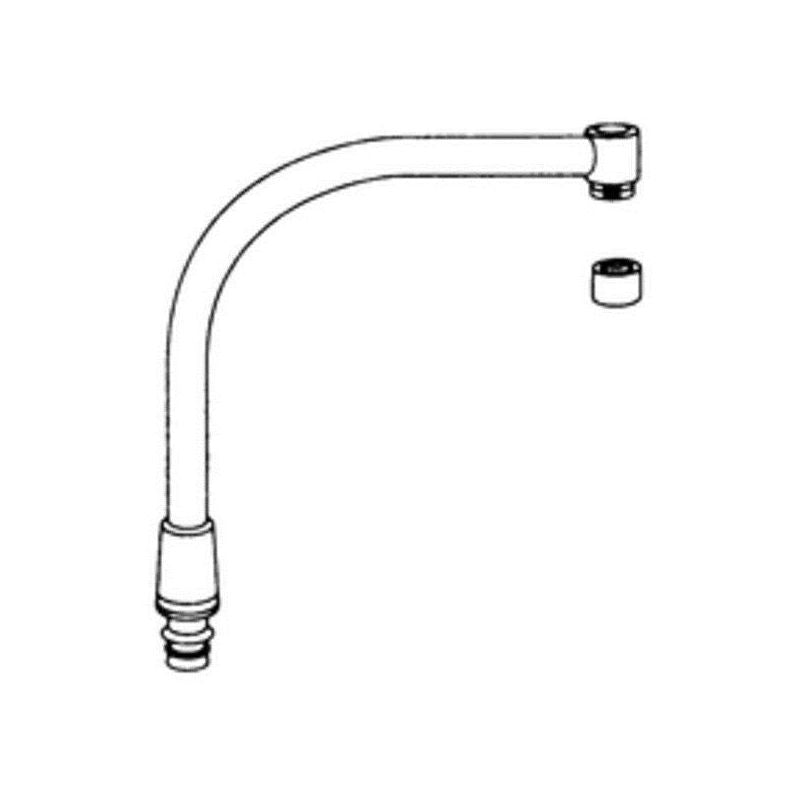 Commercial High-Arc Spout In Chrome