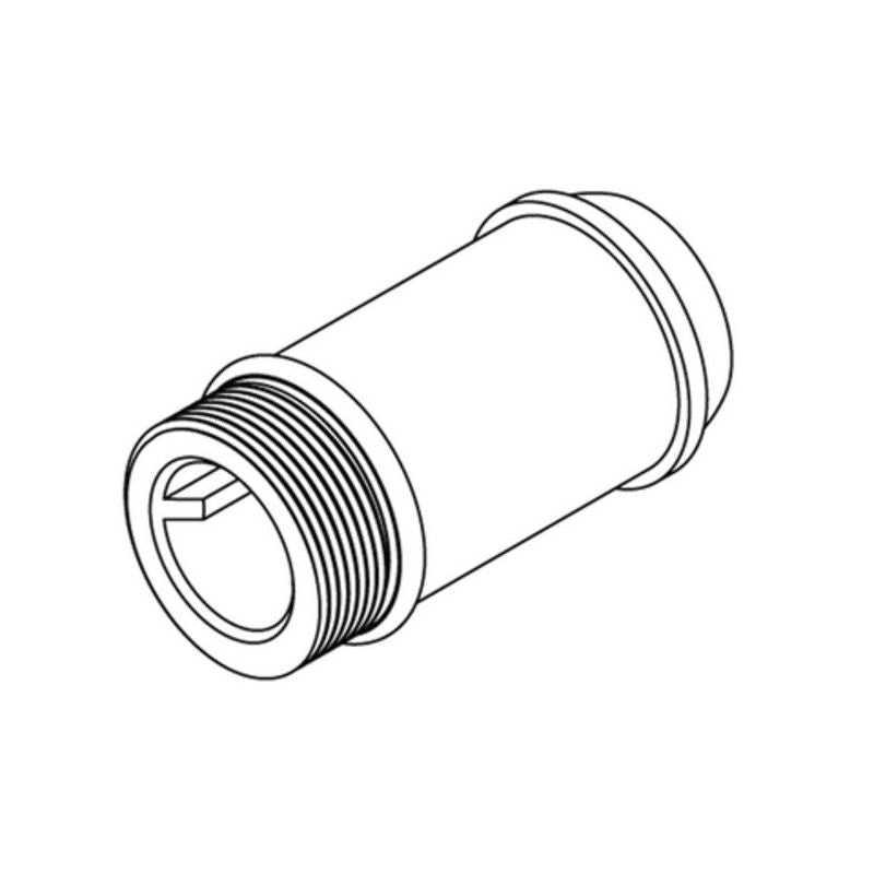 Commercial 1-3/4" Extension Nipple In Chrome