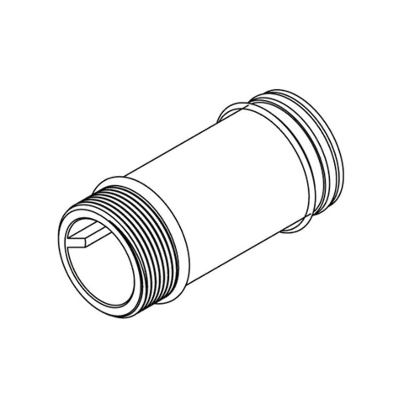 Commercial 4" Extension Nipple In Chrome