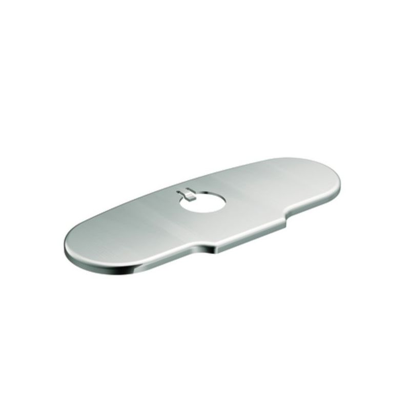 Commercial Deck Plate f" Centers In Chrome