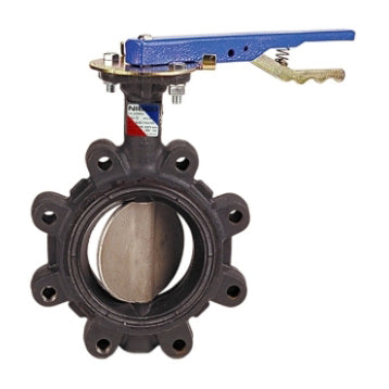 BUTTERFLY VALVE 4 DUCTILE IRON LUG BODY LD21000 BRONZE DISC BUNA SEAT