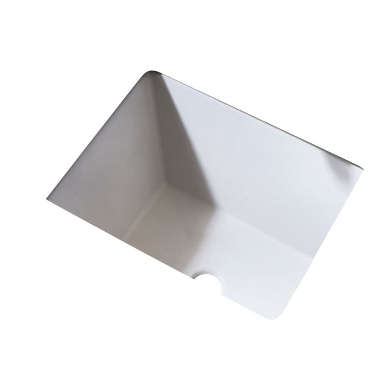 Boulevard 20-1/4x16x8" Undermount Single Bowl Lav Sink in White