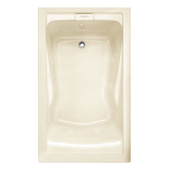 Evolution 72x36" Deep Soak Bathtub in Linen w/End Drain