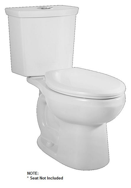 H2Option Dual Flush 2-pc Elongated Toilet White