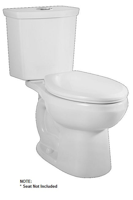 H2Option Dual Flush 2-pc Elongated Toilet w/AquaGuard Tank Liner White