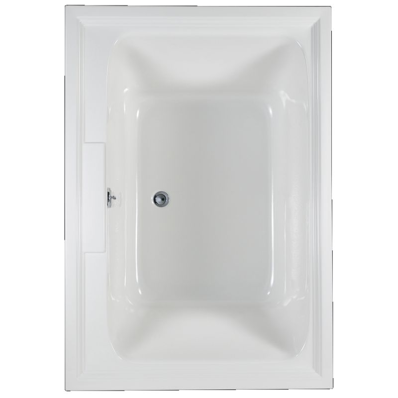Town Square 59-1/2x41-5/8" EcoSilent Combo Bathtub White