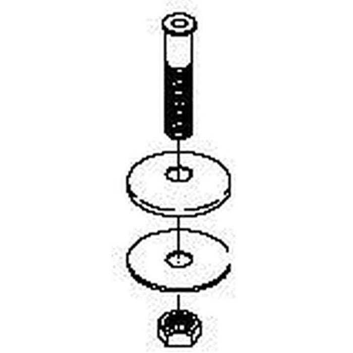 Bidet Rod Guide Assembly in Chrome