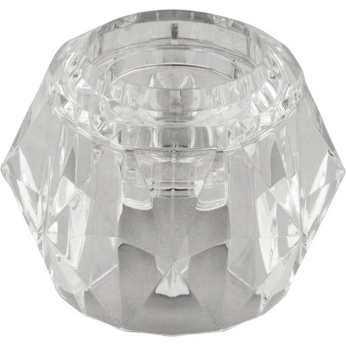 Single Clear Knob Handle Kit for Roman Tub Deck Mount