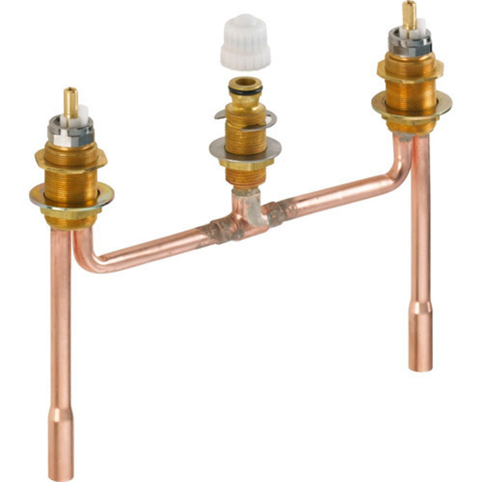 Fixed Roman Tub Rough-In Deck Mounted 2-Handle
