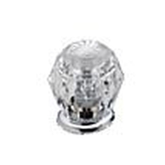 Roman Tub Clear Knob Handles - Qty 2 in Crystal