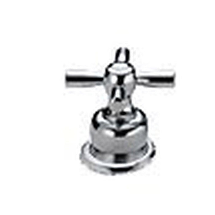 Metal Cross Handle Set in Chrome (2 pc)