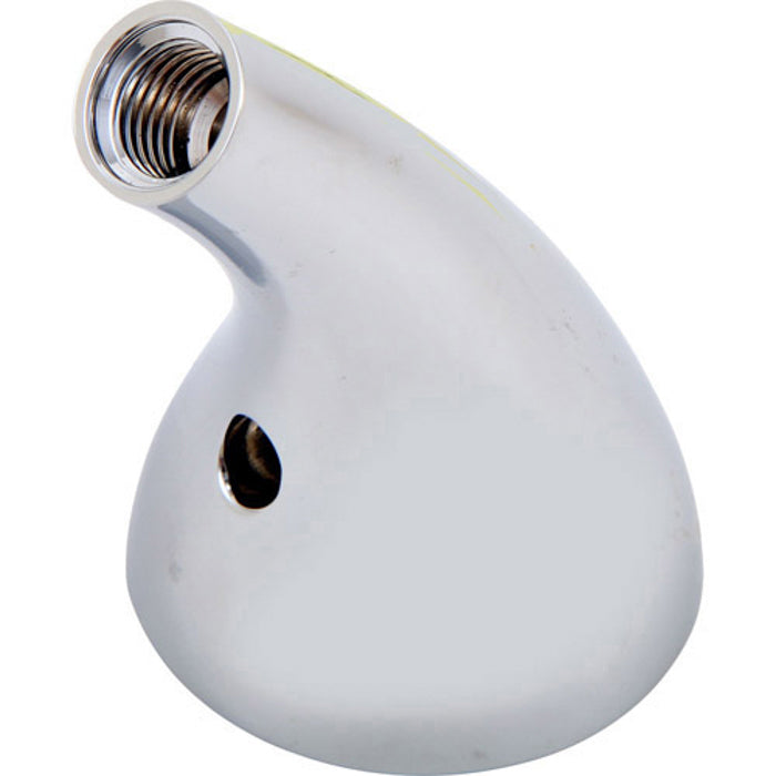 Handle Base with Screw and Button for 544 in Chrome