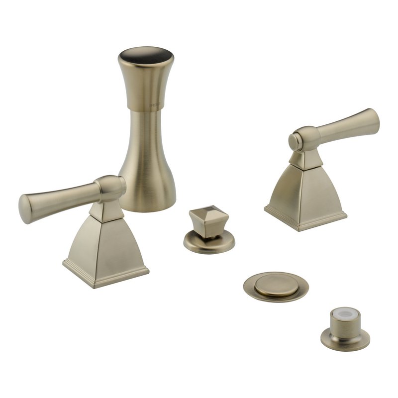 Brizo Vesi Widespread Bidet Faucet in Brushed Nickel