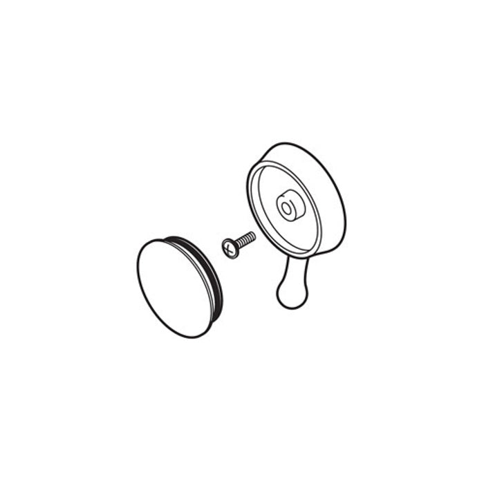Single Lever Handle Kit Temperature in Chrome