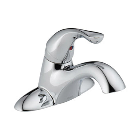 Classic Centerset Lavatory Faucet in Chrome, Less Pop-Up