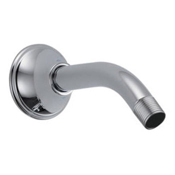 Brizo Essential 7" Classic Shower Arm & Flange in Polished Nickel