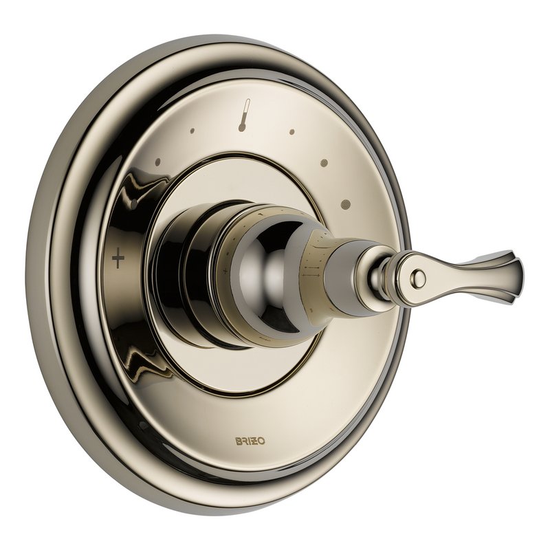 Charlotte Sensori Thermostatic Valve Trim in Polished Nickel