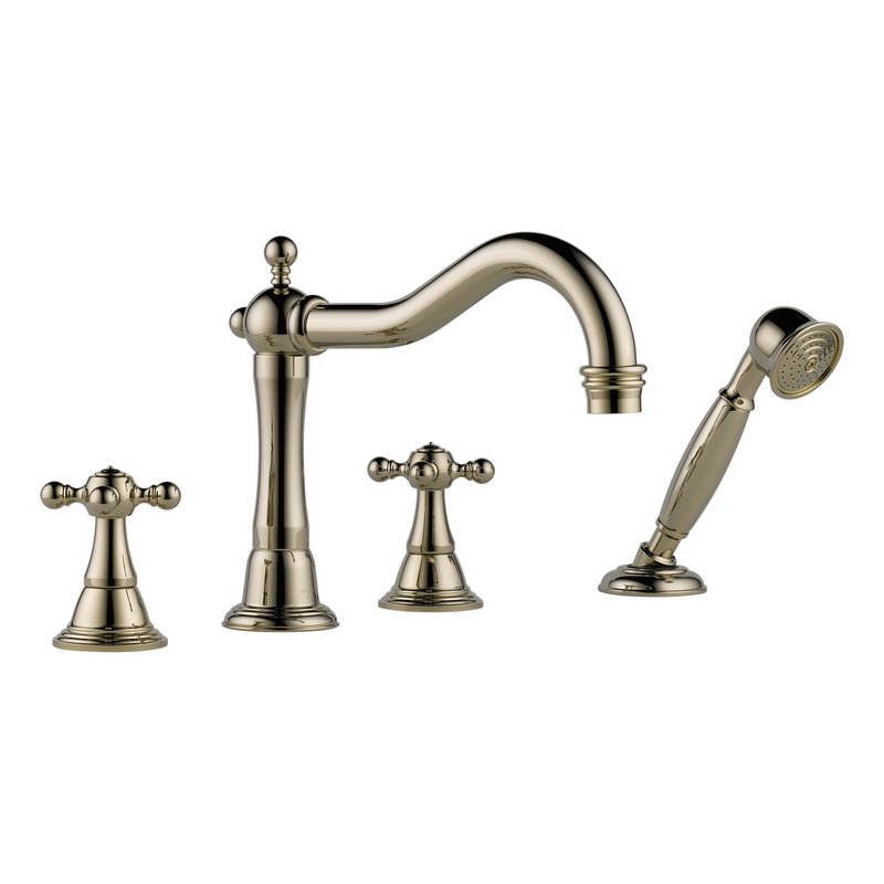 Brizo Tresa Tub Trim W/Handshower In Polishd Nickl