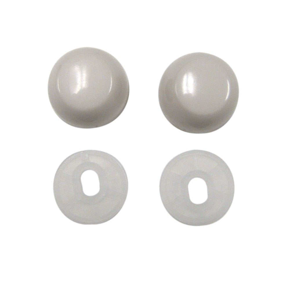 Toilet Bolt Caps Set Linen