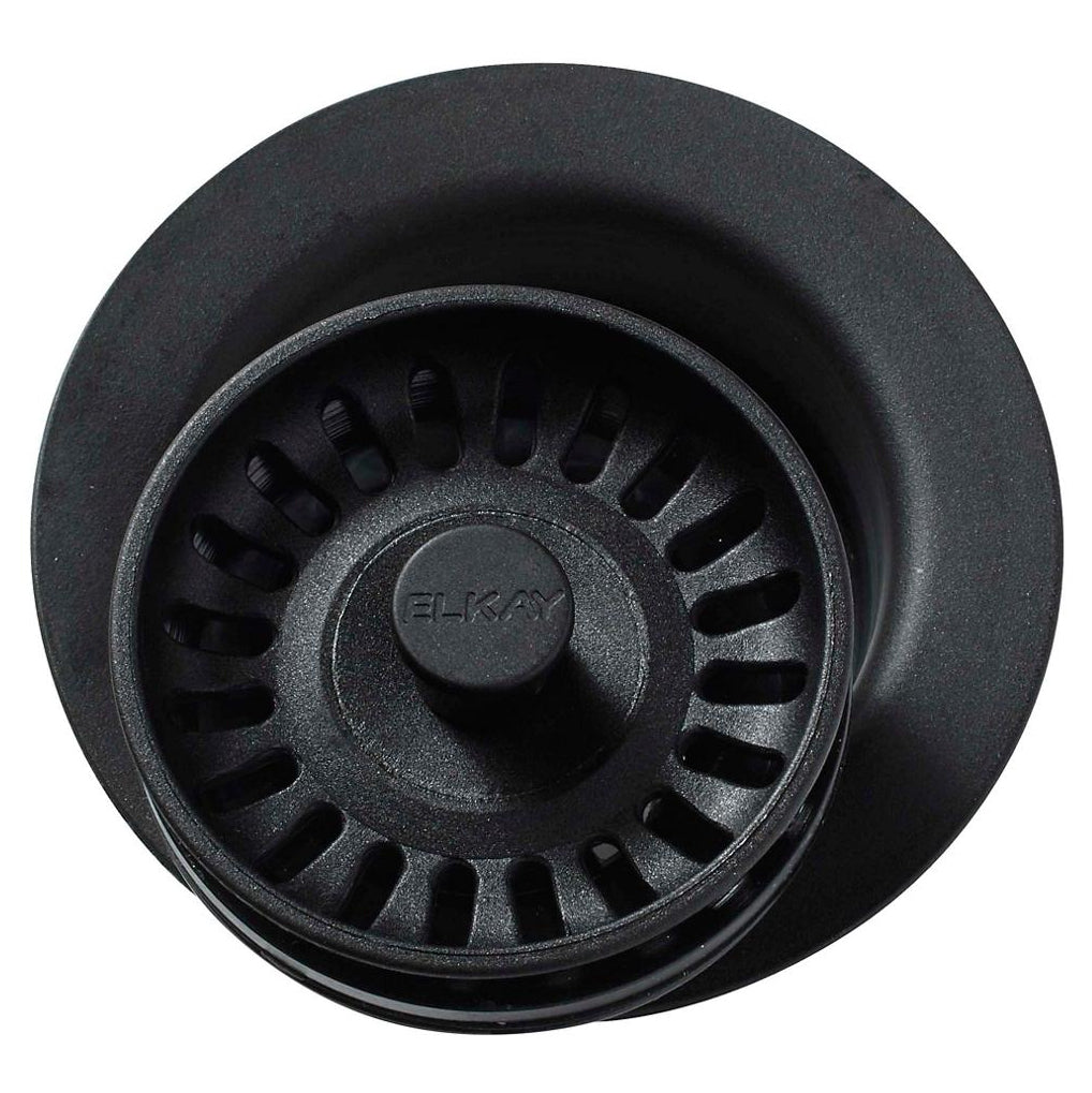 Elkay 3-1/2" Disposer Flange w/Strainer & Stopper in Caviar